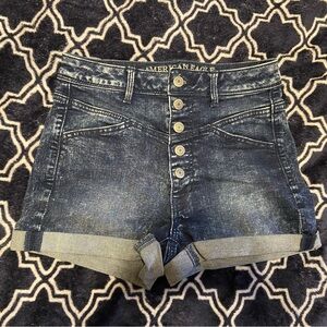 American Eagle high waisted jean shorts